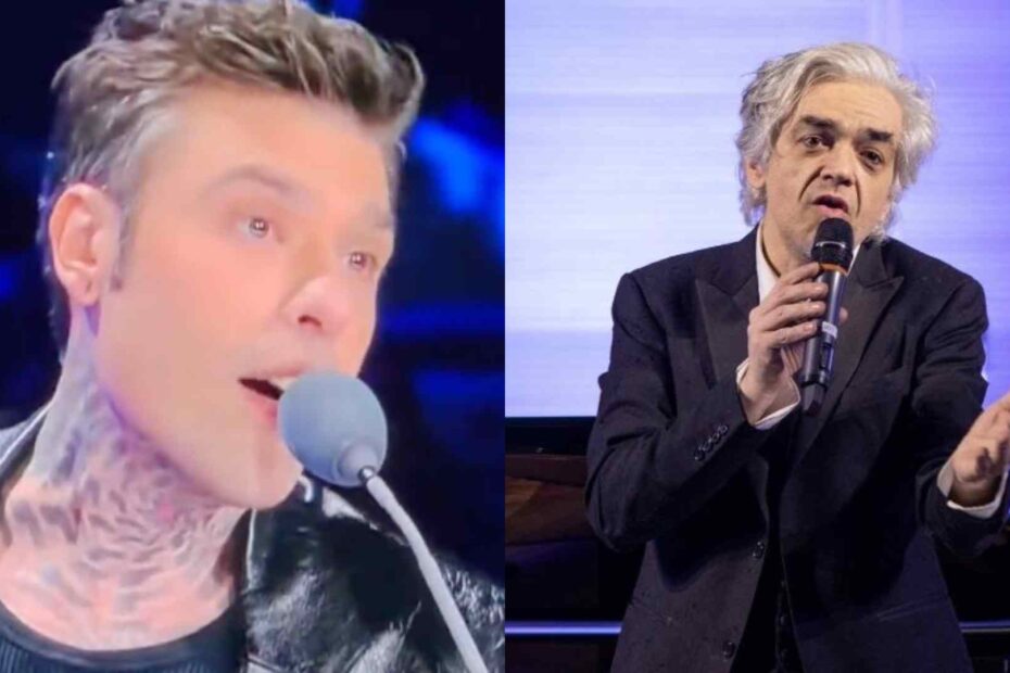 Fedez Morgan piedi Meloni