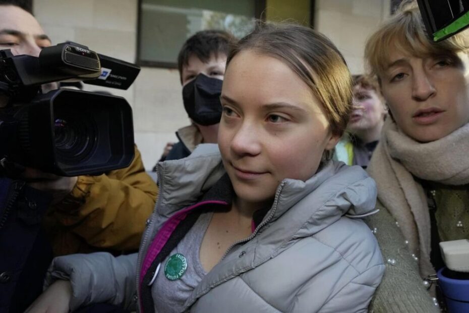 Greta Thunberg processo Londra
