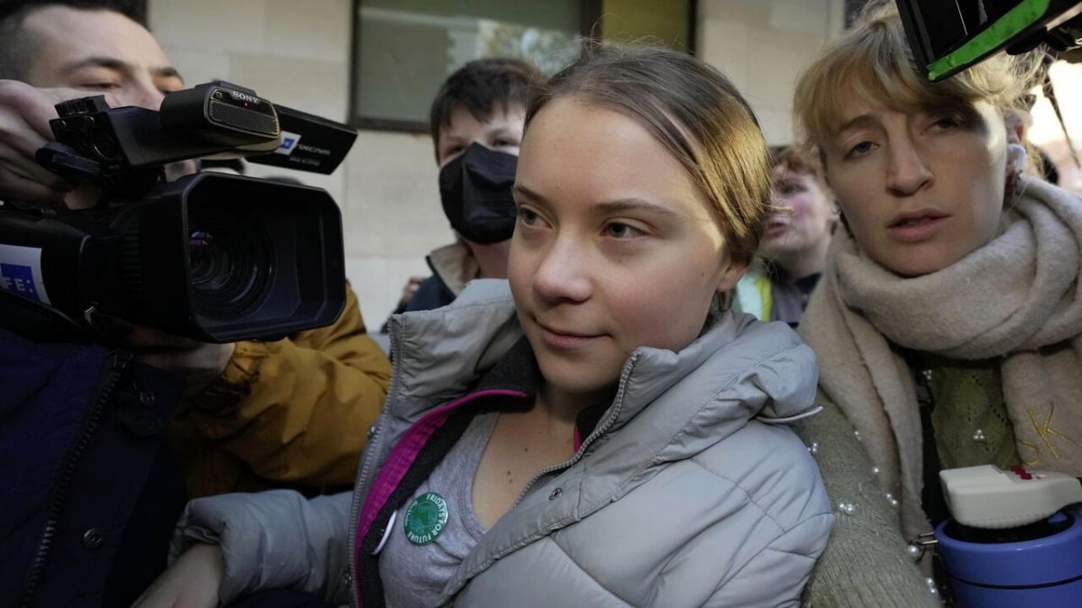 Greta Thunberg processo Londra