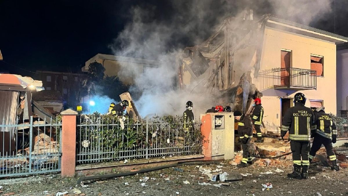Rovereto esplosione crollo palazzina