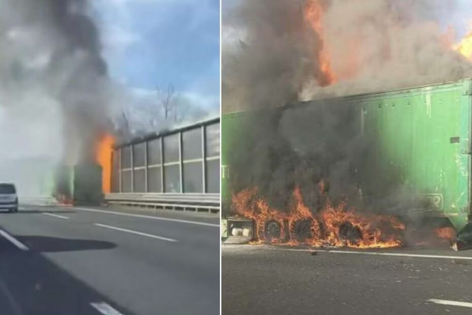 tir fiamme Raccordo Anulare