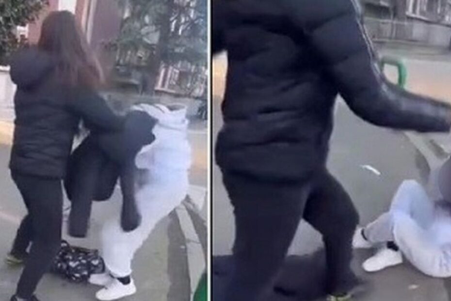 scuola Padova aggressione video