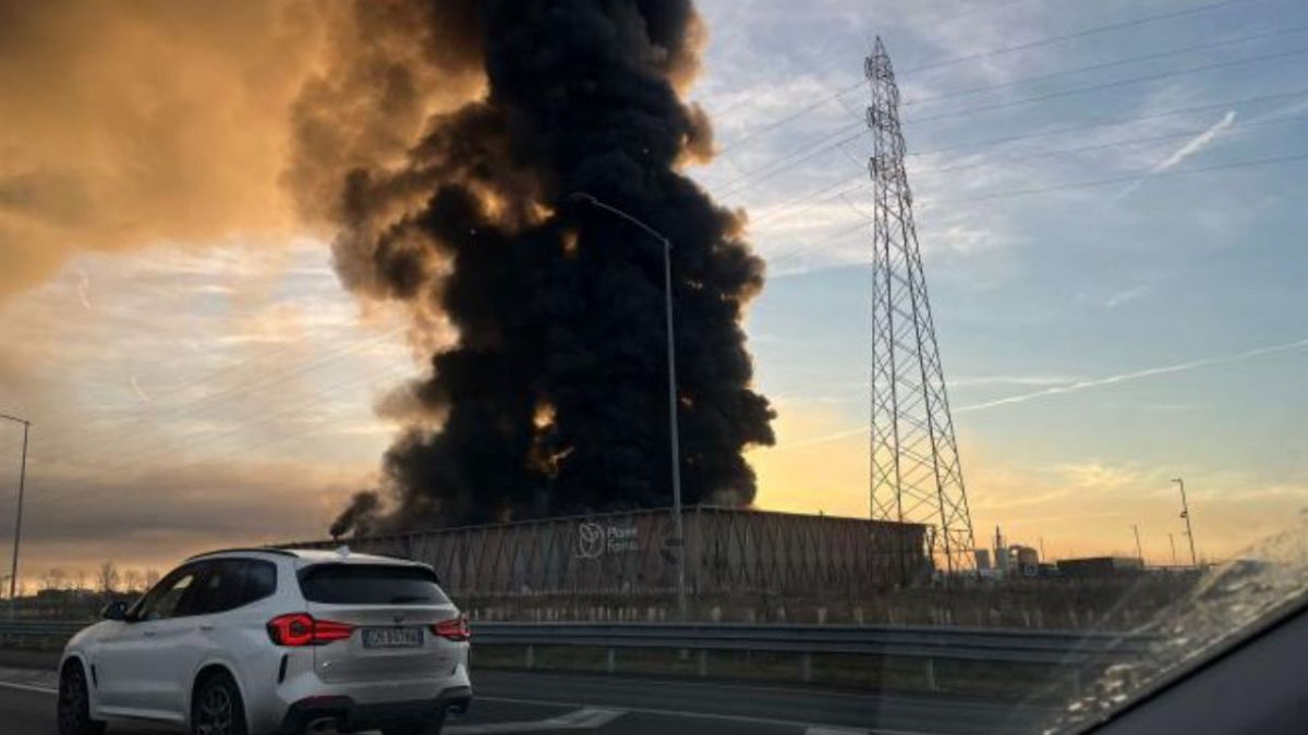 incendio azienda Cavenago A4