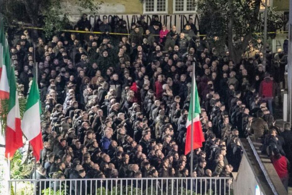 saluto romano Corte Cassazione