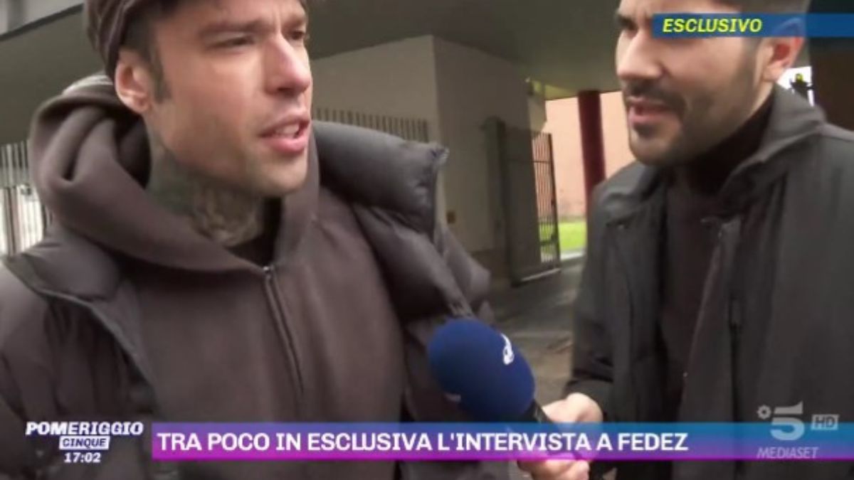 fedez pomeriggio cinque