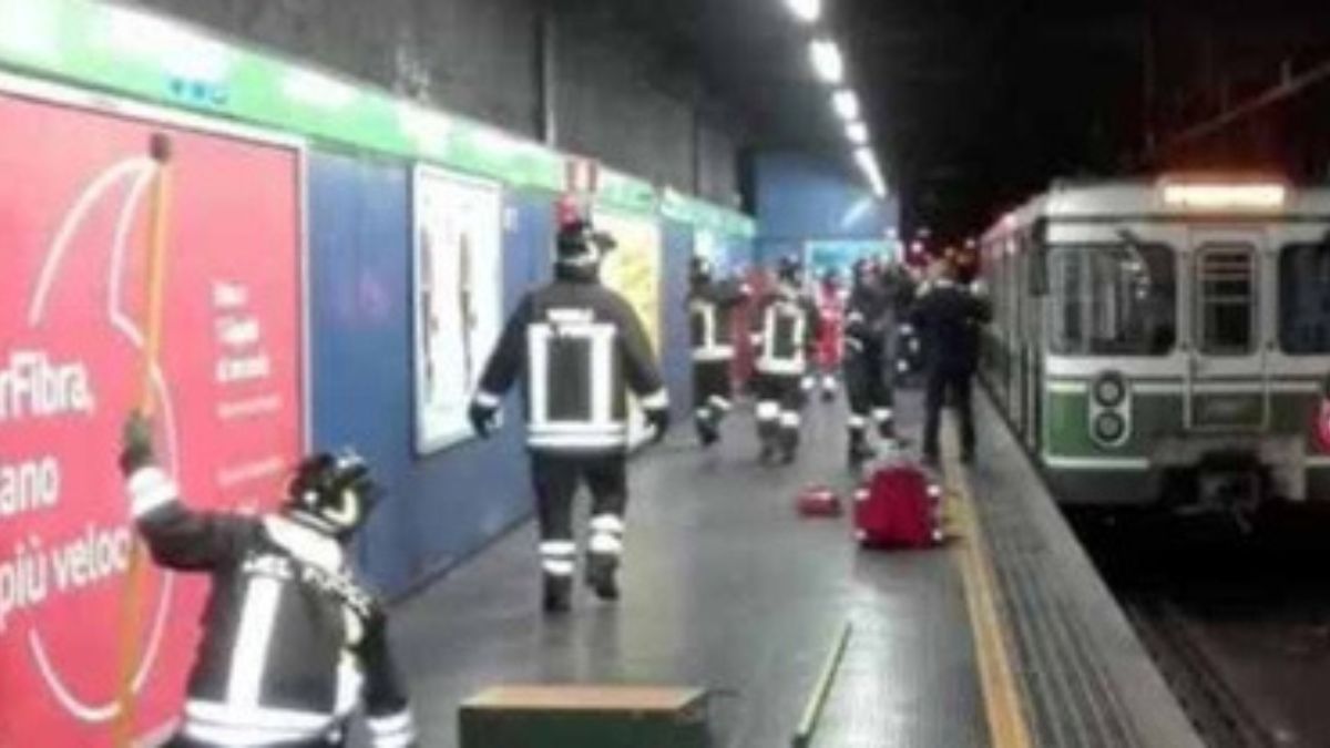 metropolitana Milano incidente morto