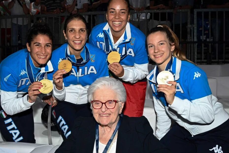 Irene Camber morta scherma
