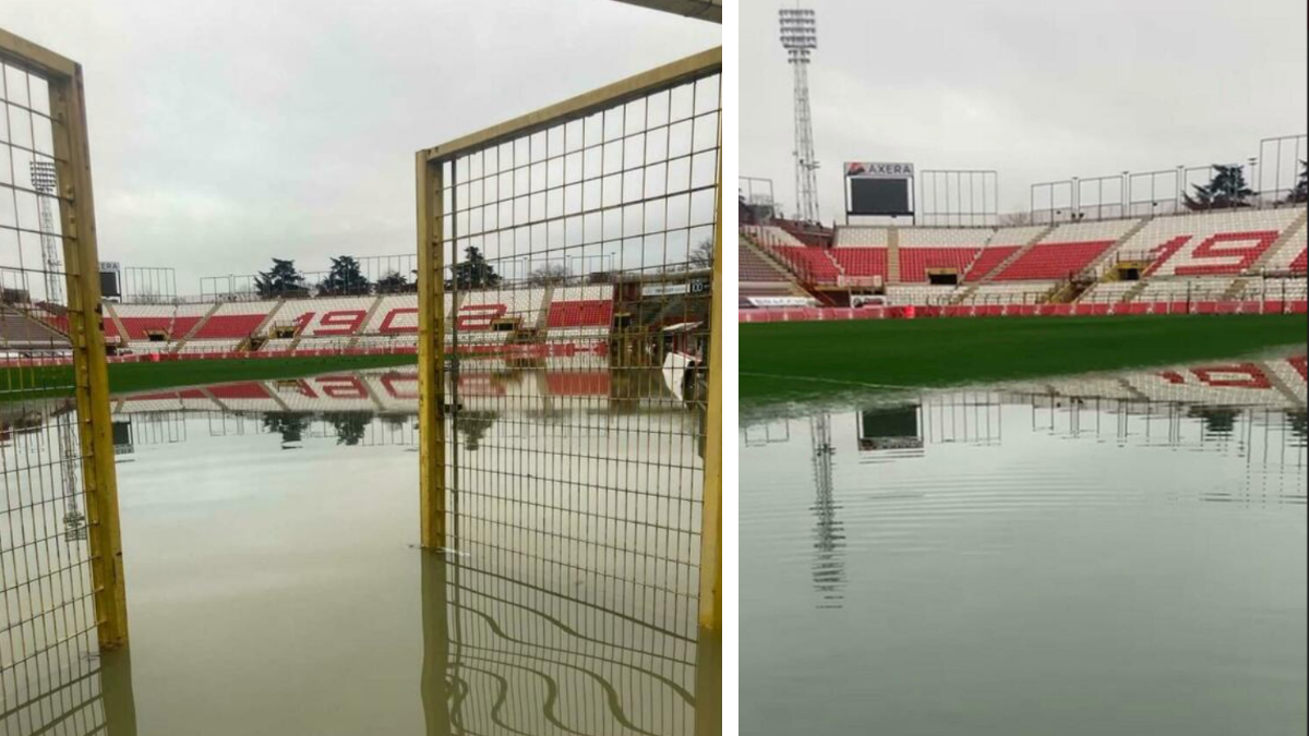 Maltempo, a Vicenza inondato uno stadio: si temono altre conseguenze