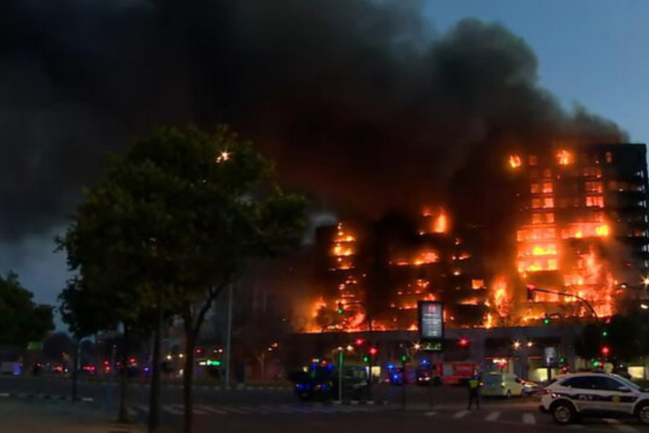 valencia incendio