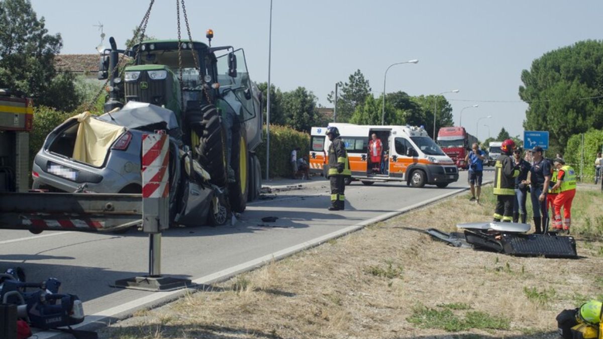 incidente Sesto Fiorentino rimorchio