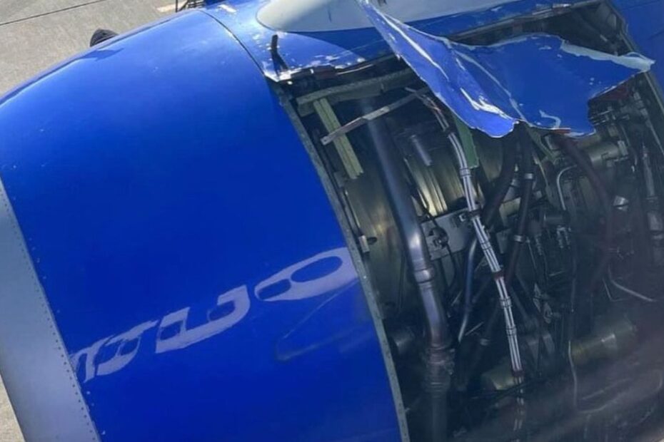 Boeing 737 Southwest motore