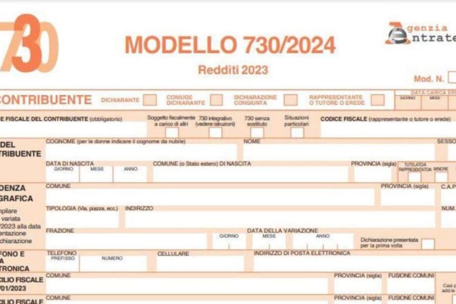 dichiarazione redditi 2024 730 semplificato