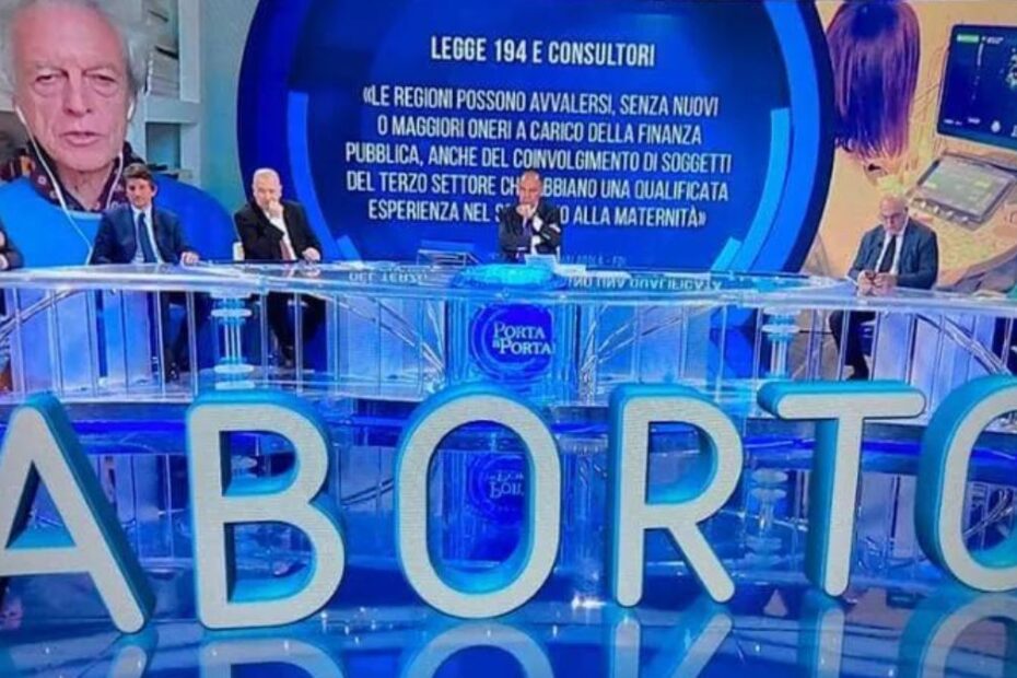 Bruno Vespa aborto polemica