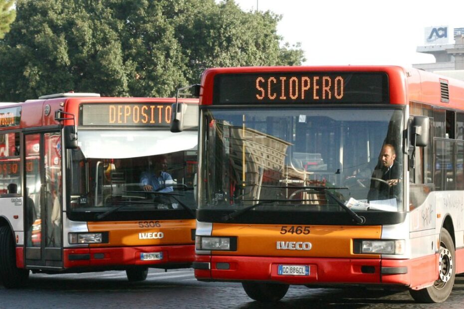 sciopero trasporti lunedì 6 maggio