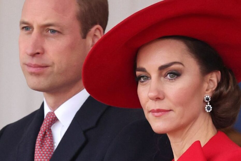 Kate tumore reazione William