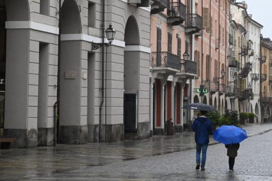 previsioni meteo nubifragi Nord