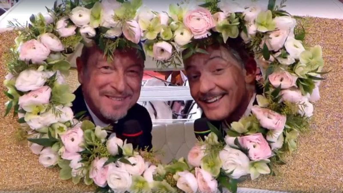 Fiorello e Amadeus insieme per l’ultima puntata di VivaRai2! Pubblico in delirio