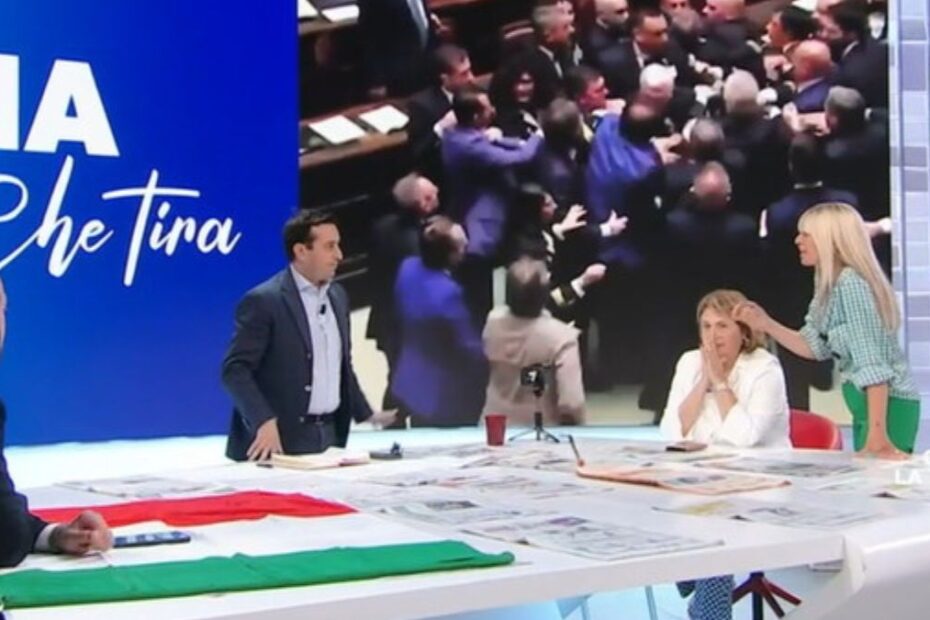 Alessandra Mussolini Donno La7