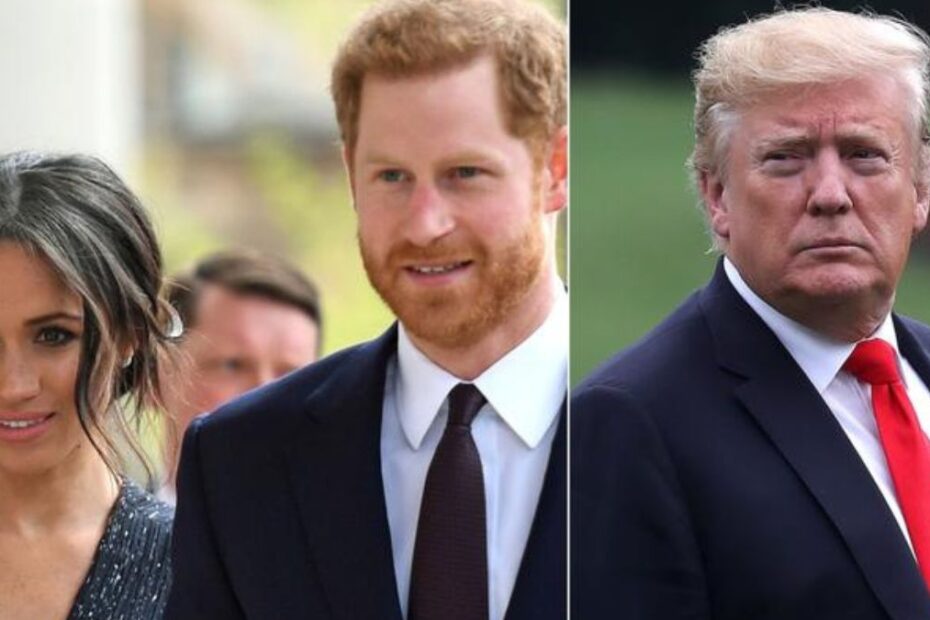 Harry Meghan terrorizzati Trump