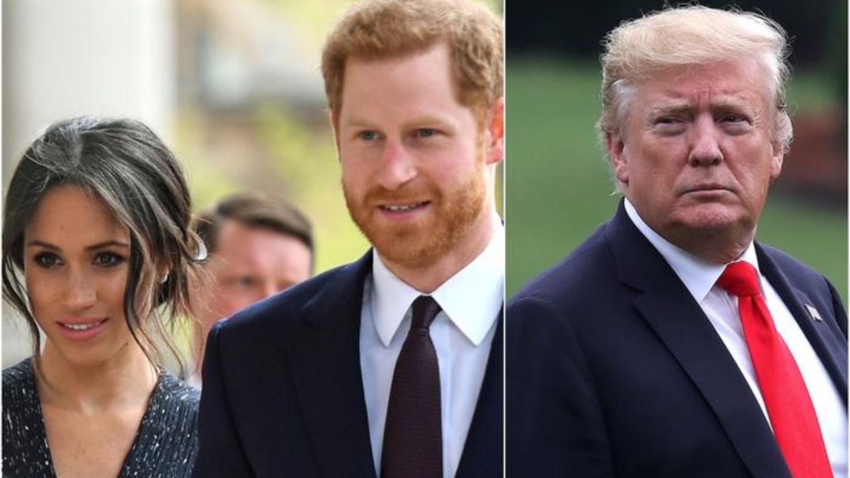 Harry Meghan terrorizzati Trump