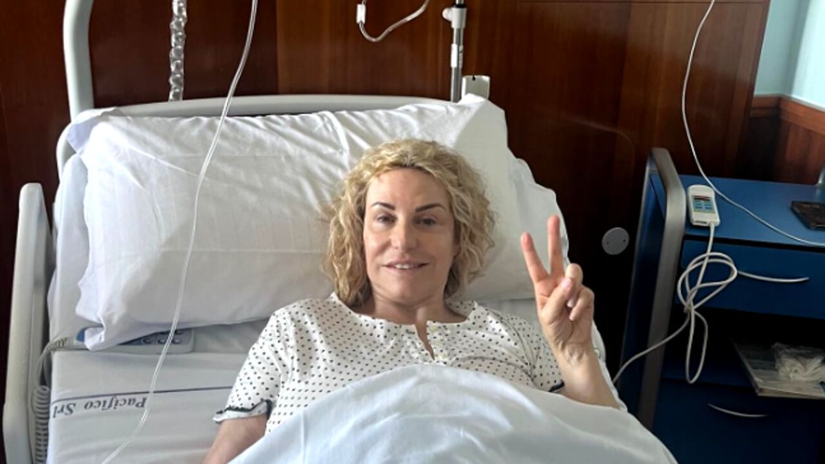 Antonella Clerici parla chirurgo