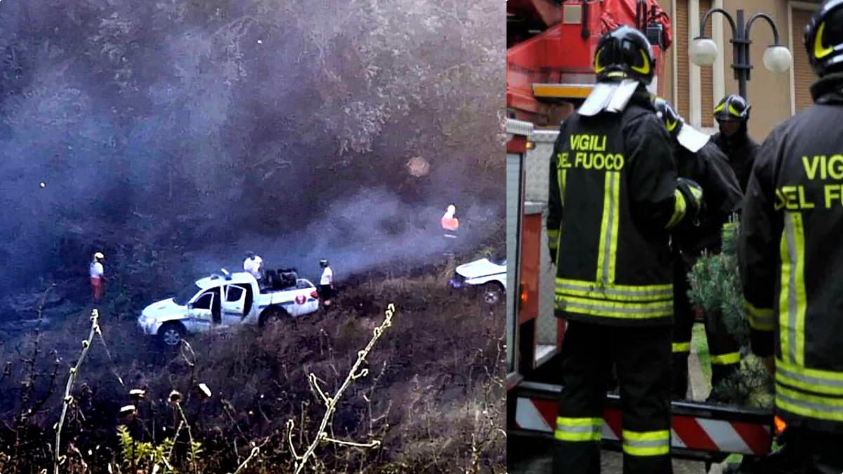 Roma, incendio vicino un asilo e un distributore di benzina: evacuati i bambini