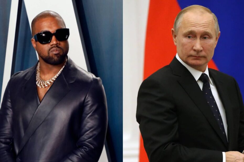 Kanye West Russia Putin