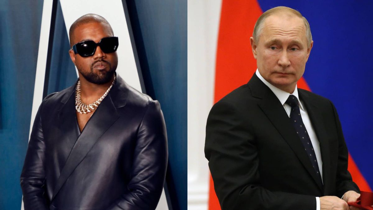 Kanye West Russia Putin