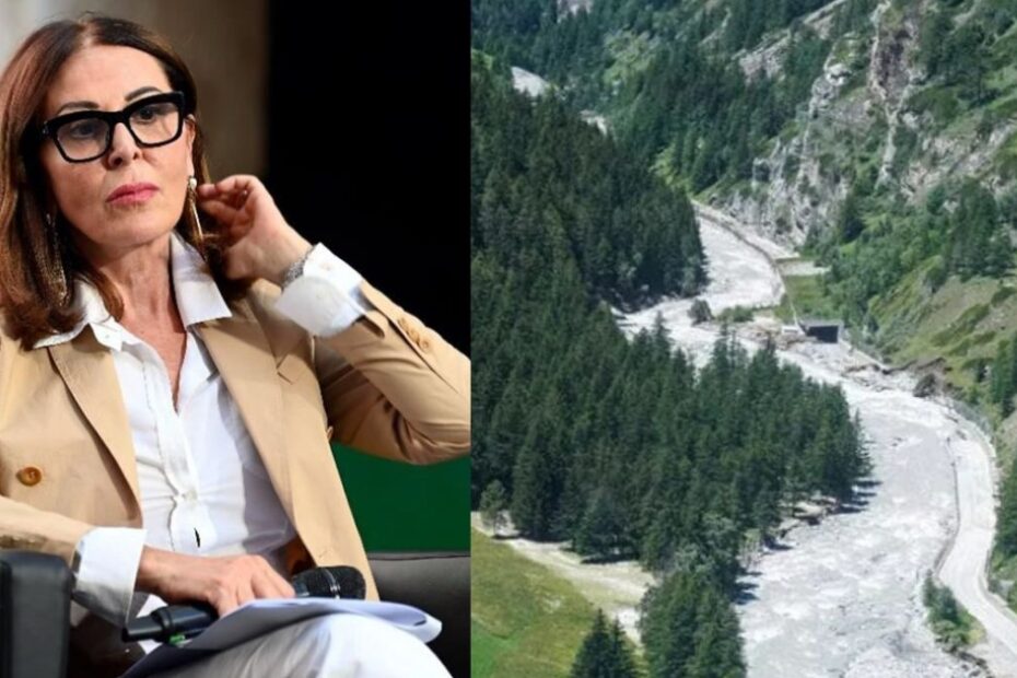 Cogne turisti elicottero Santanchè