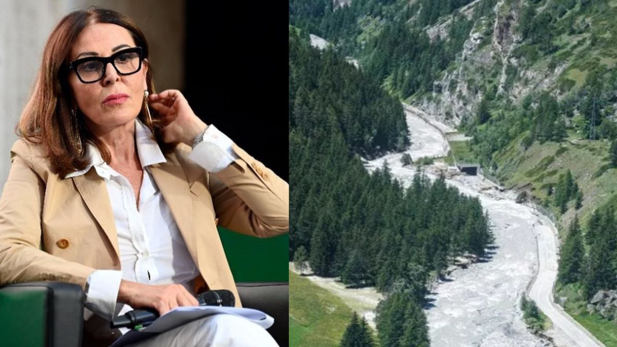 Cogne turisti elicottero Santanchè