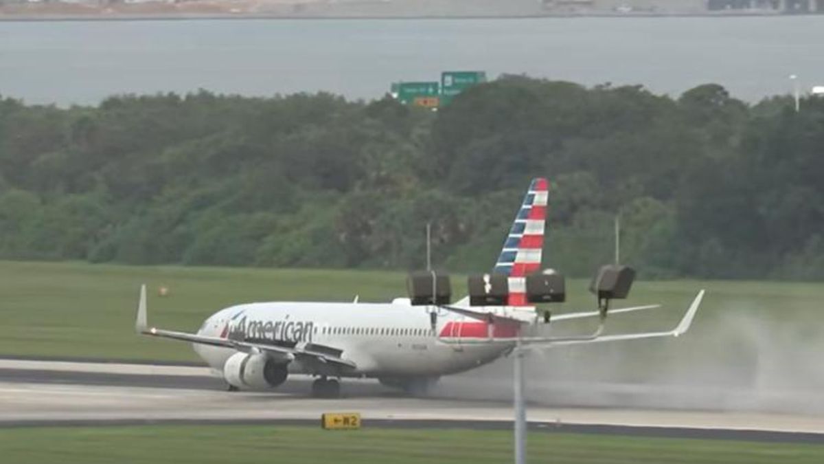 American Airlines gomma esplode