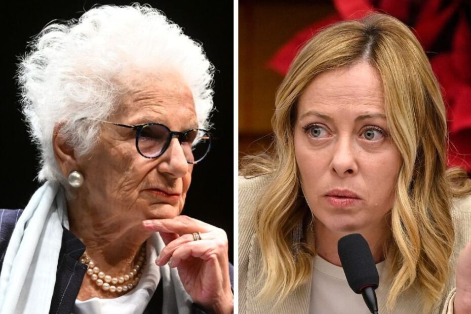 Liliana Segre antisemitismo Meloni