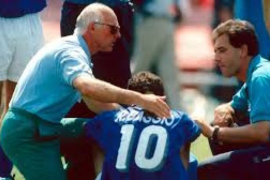Roberto Baggio Arrigo Sacchi