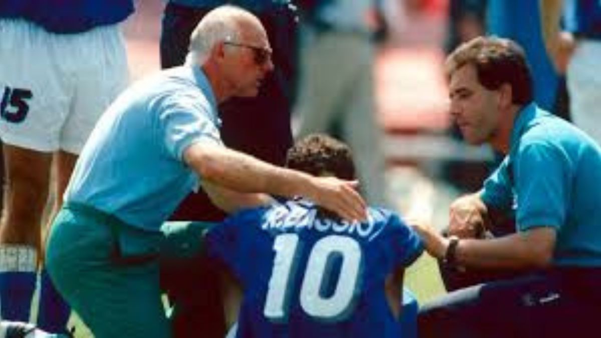 Roberto Baggio Arrigo Sacchi