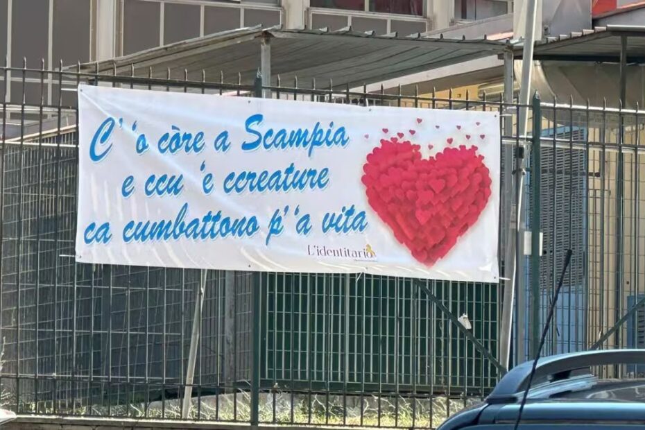 crollo Scampia estubate bambine