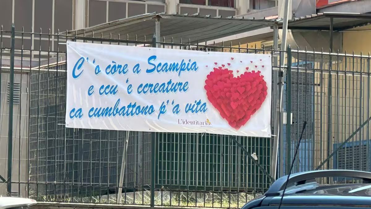 crollo Scampia estubate bambine