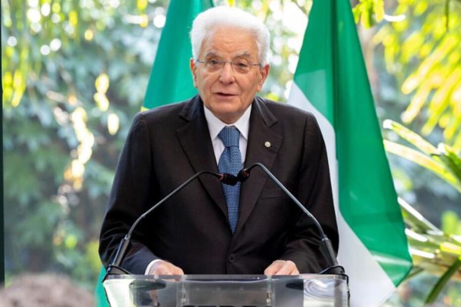 Mattarella Ventaglio atti eversivi