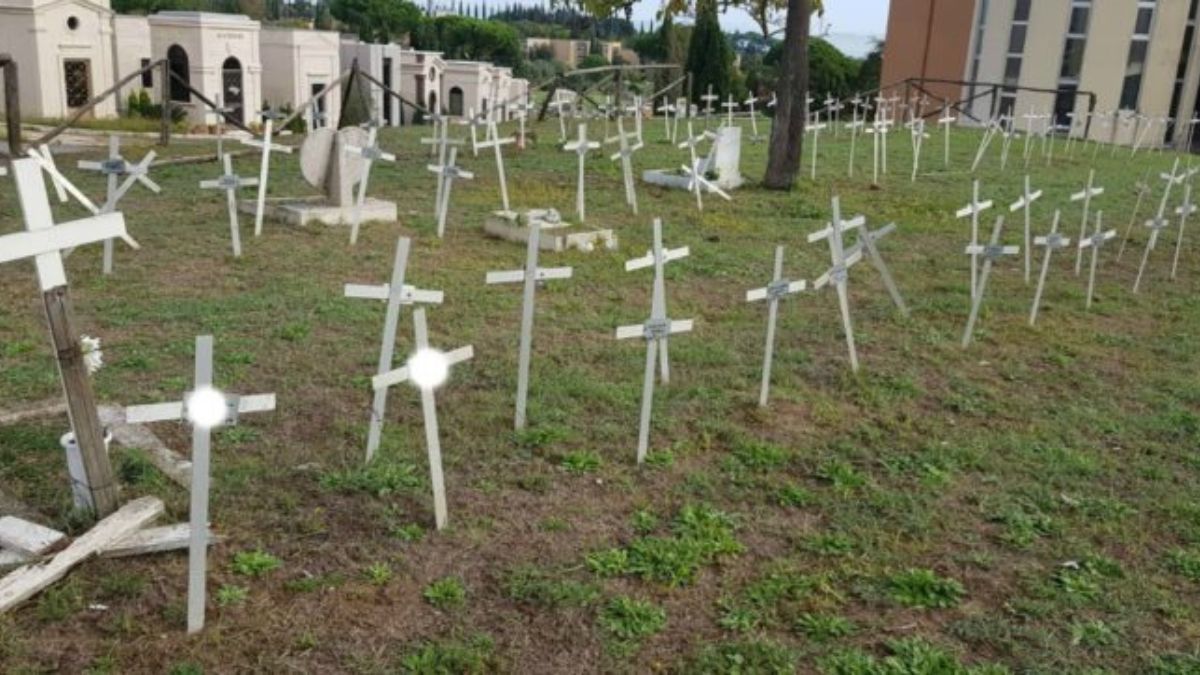 cimitero feti Flaminio abbandono