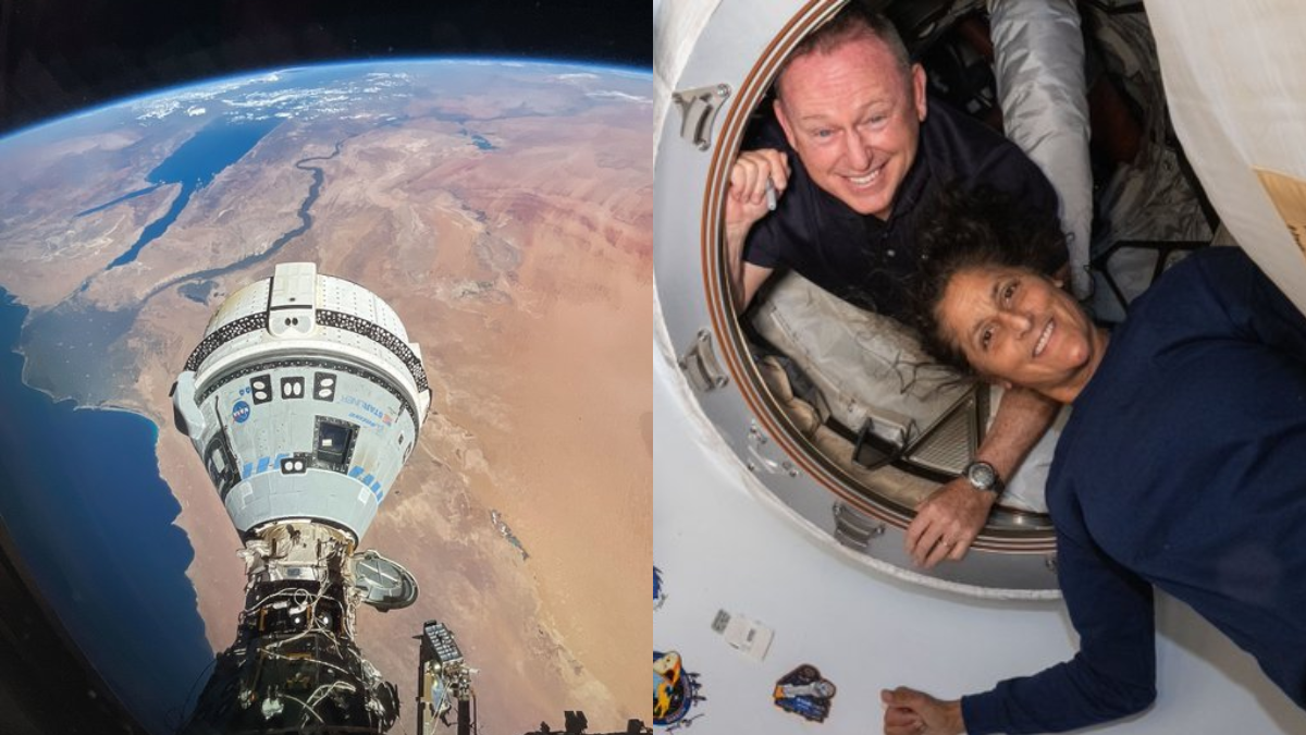Barry Wilmore e Sunita Williams