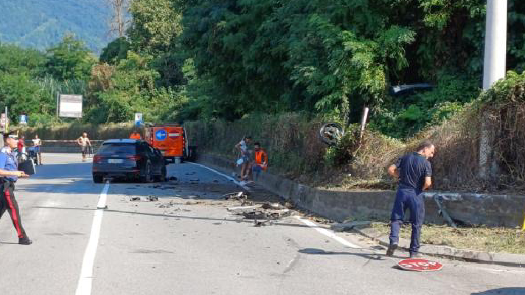 Tragedia a Villa d'Almè: motociclista di 42 anni perde la vita in un ...