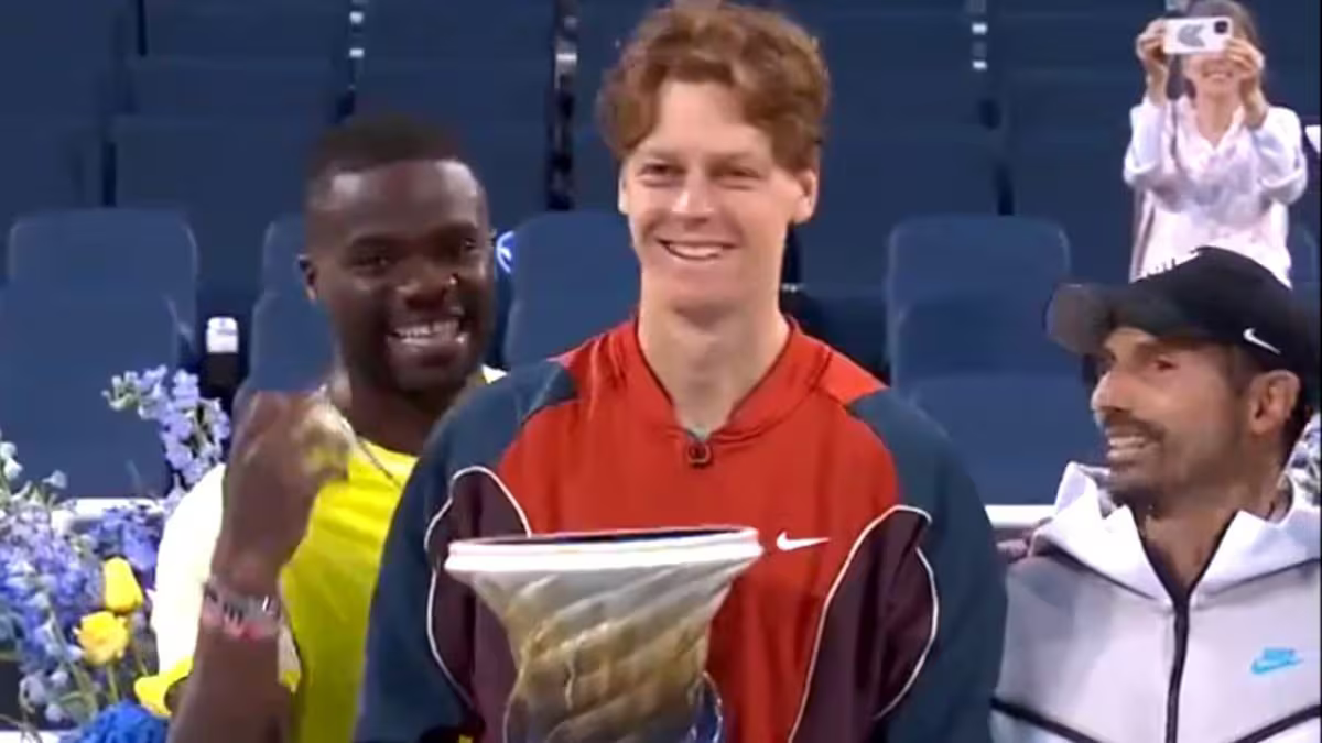 Tennis la vittoria di Sinner a Cincinnati e il gesto di Tiafoe imbarazzo e risate in finale