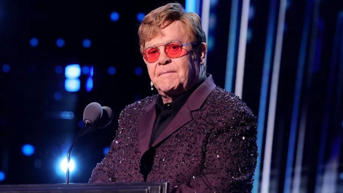 Elton John infezione occhi