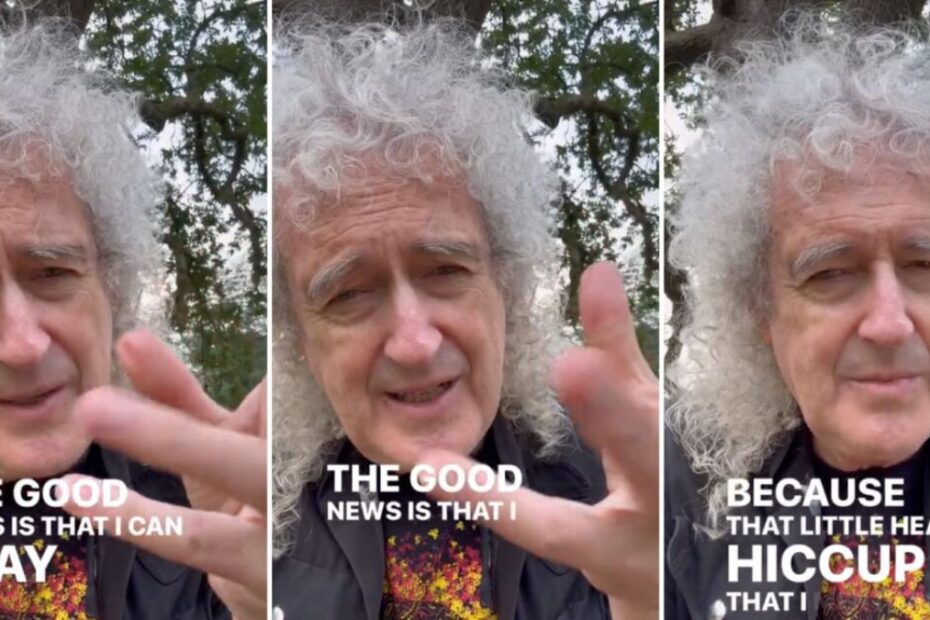 Brian May Queen ictus