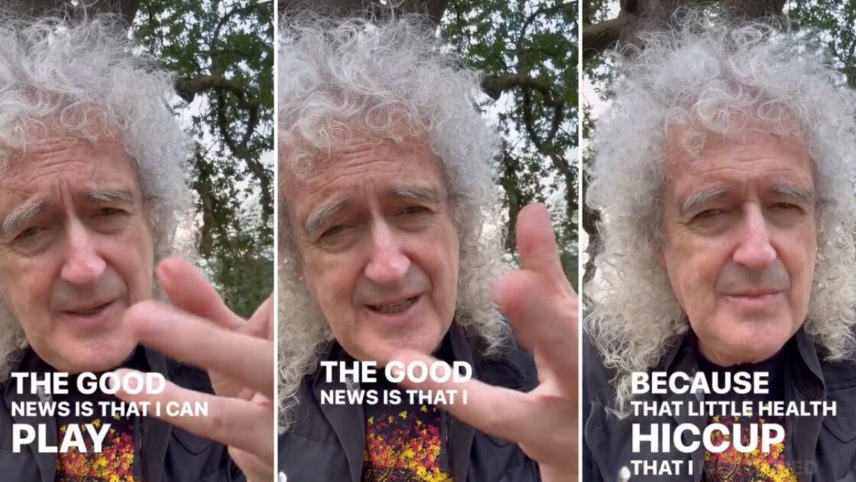 Brian May Queen ictus