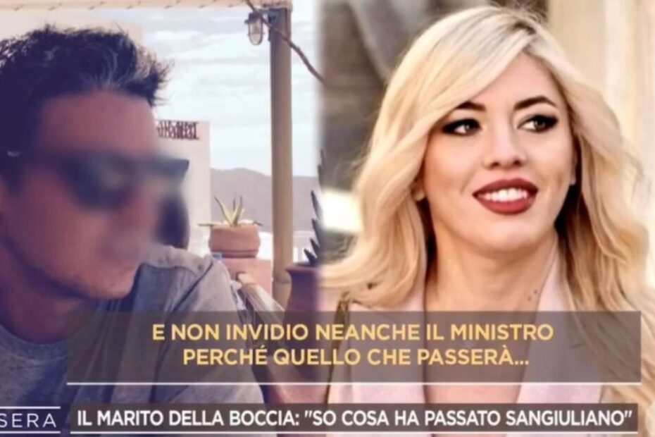 Sangiuliano ex marito Boccia