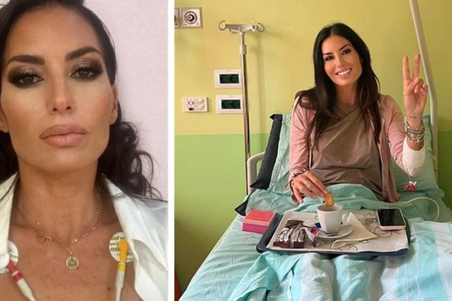 Elisabetta Gregoraci esce ospedale