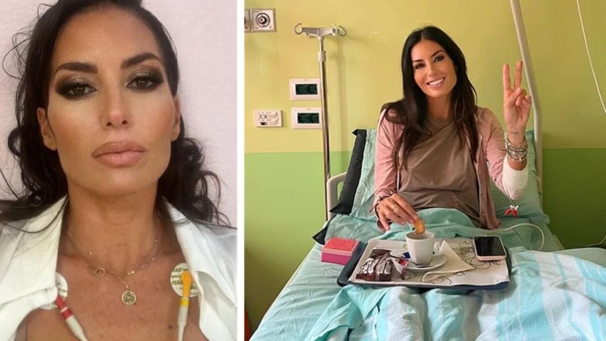 Elisabetta Gregoraci esce ospedale