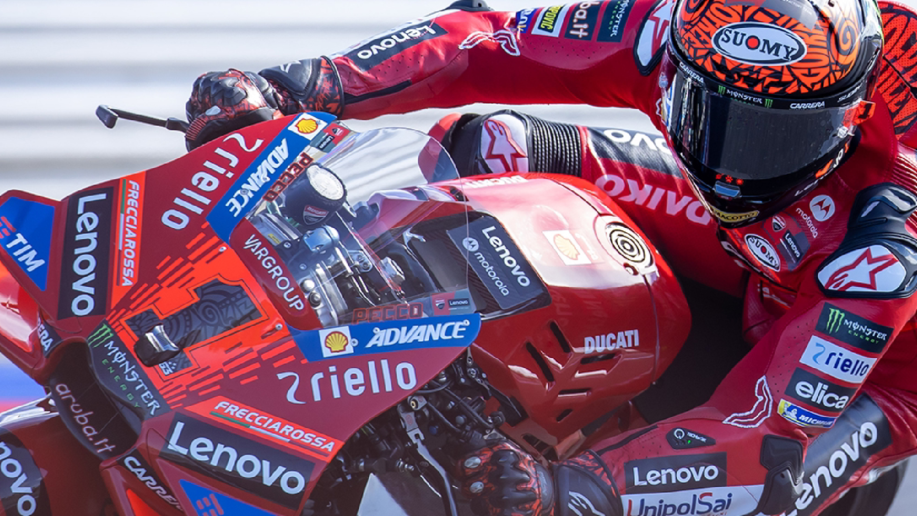 Bagnaia in pole al Gran Premio di San Marino: dominano le Ducati
