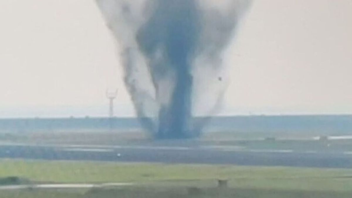 Giappone bomba esplode aeroporto