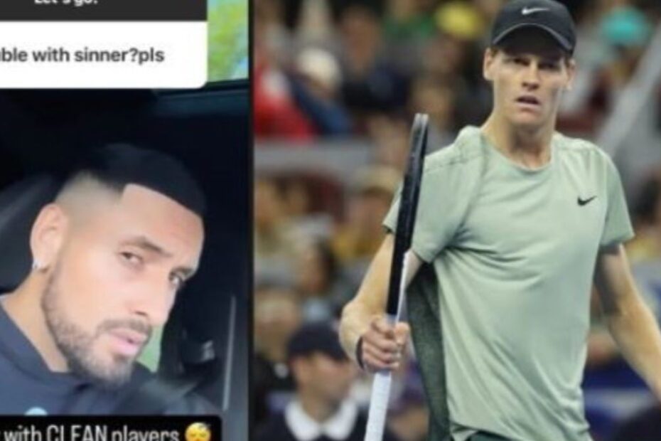 Jannik Sinner Kyrgios doppio